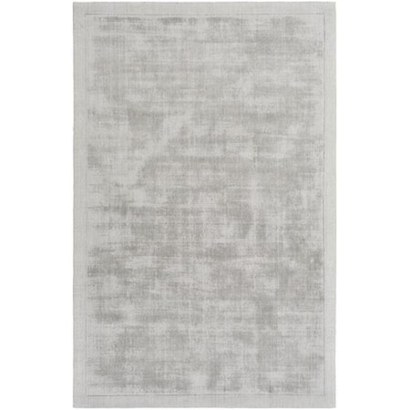 Artistic Weavers Artistic Weavers AWSR4036-576 Silk Route Rainey Rectangle Handloomed Area Rug; Light Gray - 5 x 7 ft. 6 in. AWSR4036-576